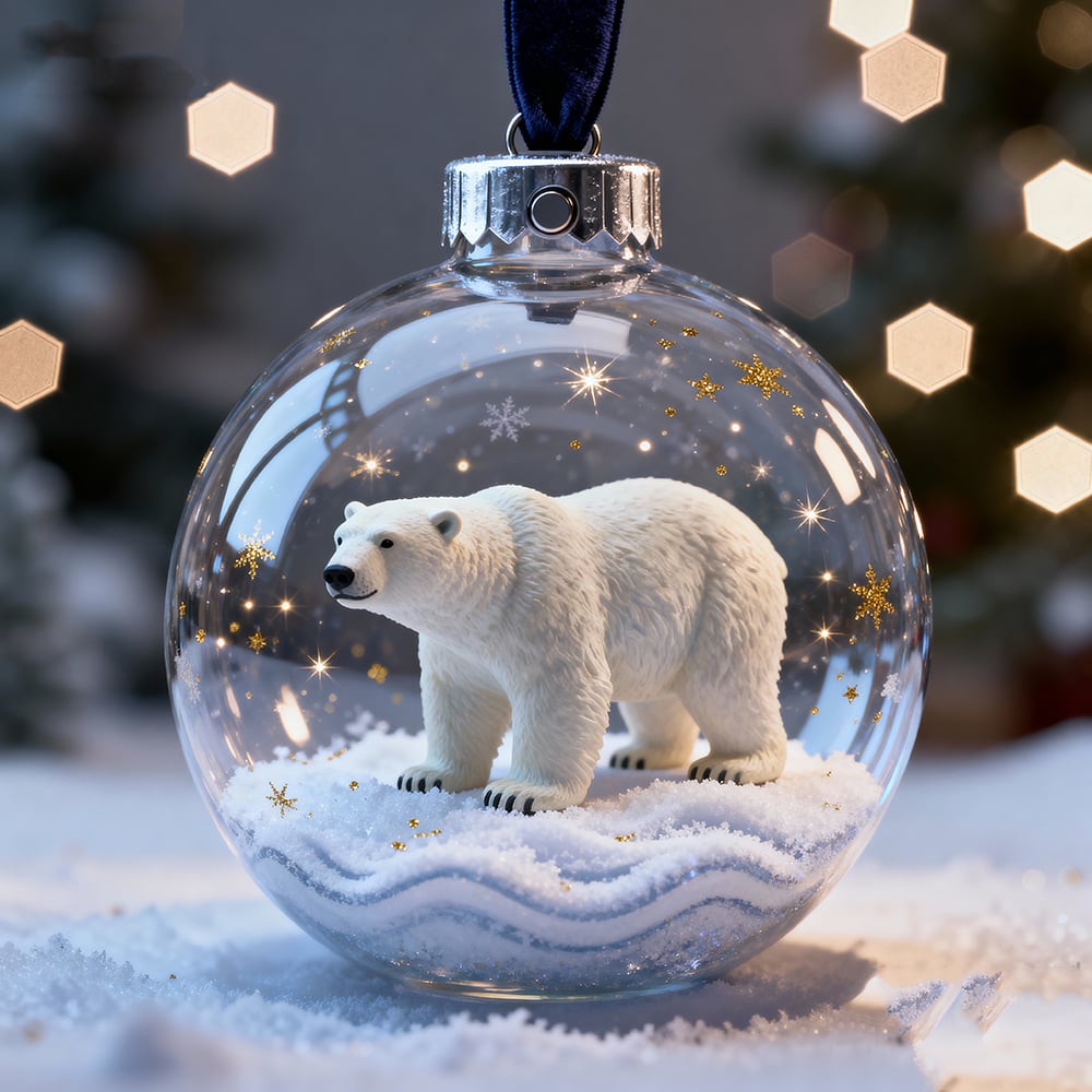 🔥LAST DAY 50% OFF-🐂2026 Wildlife Wonders Collection Crystal Glass Ornament