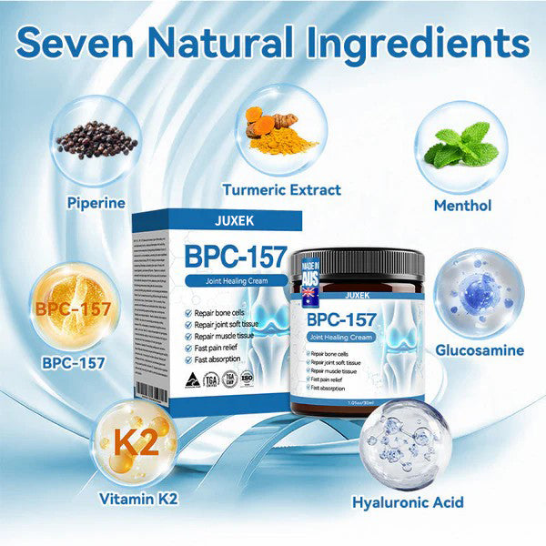 Juxek⢠BPC-157 Joint Healing Cream đŚ´Treats Arthritis, Neuropathy, Rheumatism, Sports Injuries & Moređ