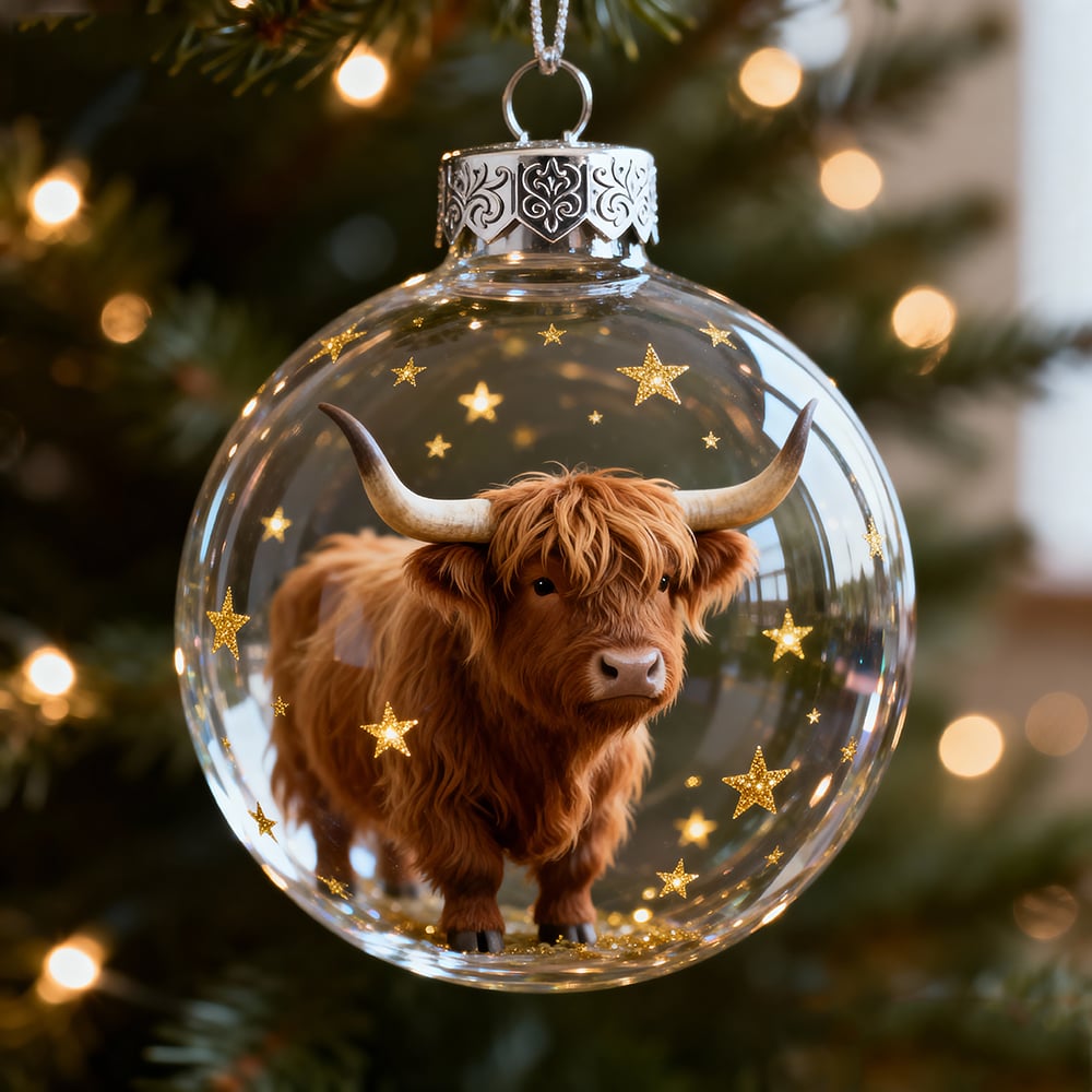 🔥LAST DAY 50% OFF-🐂2026 Wildlife Wonders Collection Crystal Glass Ornament