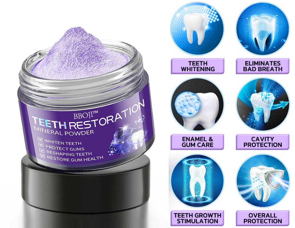 BBOJI™ TeethRestoration Mineral Powder💋(ADA recommended)-$