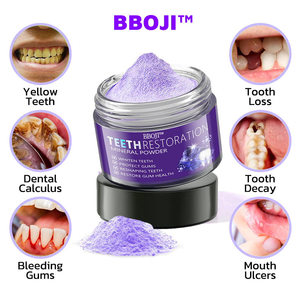 BBOJI™ TeethRestoration Mineral Powder💋(ADA recommended)-$