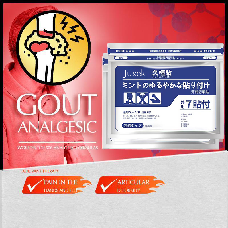 đ„Juxekâą Back Pain Patch Natural Pain Relief Patches for Knee Neck Shoulder and Joint Pain Muscle Soreness Arthritis Relief