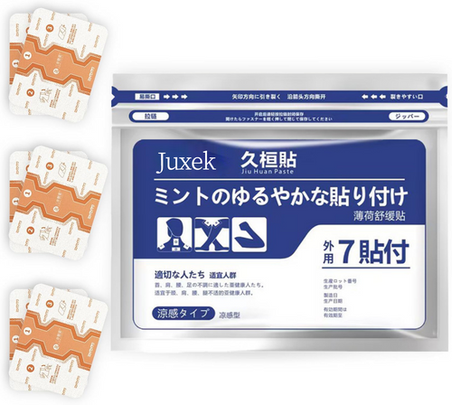 đ„Juxekâą Back Pain Patch Natural Pain Relief Patches for Knee Neck Shoulder and Joint Pain Muscle Soreness Arthritis Relief