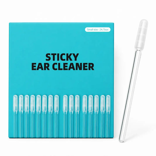 🏆Flash Sale⚡ Reusable Sticky Ear Cleaning Stick, Soft Adhesive Tip for Dry Earwax, Portable Ear Cleaner & Ear Hygiene Tool
