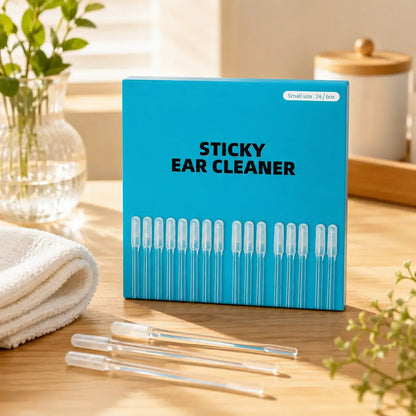 🏆Flash Sale⚡ Reusable Sticky Ear Cleaning Stick, Soft Adhesive Tip for Dry Earwax, Portable Ear Cleaner & Ear Hygiene Tool