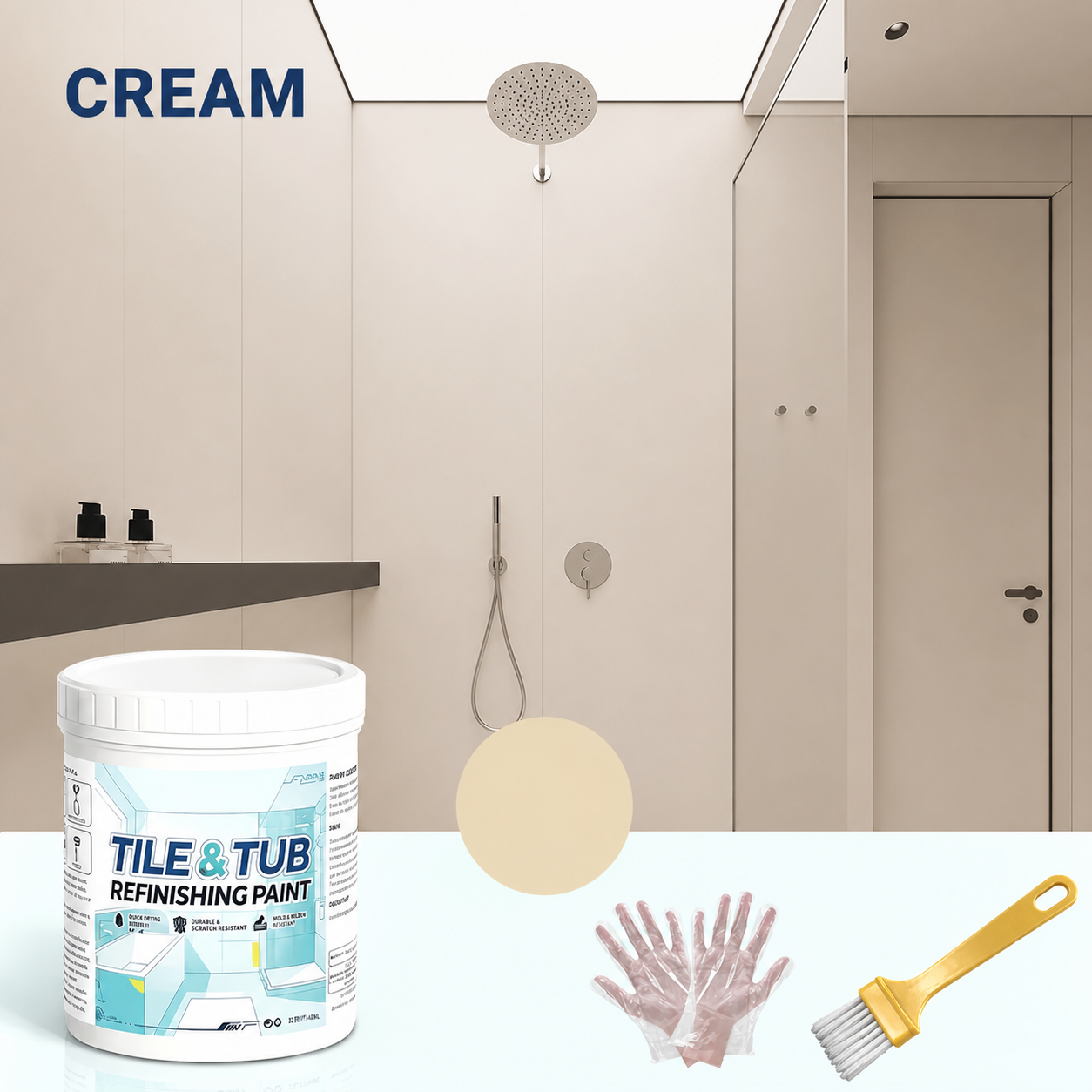 🔥Hot Sale - 49% OFF🔥Premium Tile & Tub Refinishing Paint Kit