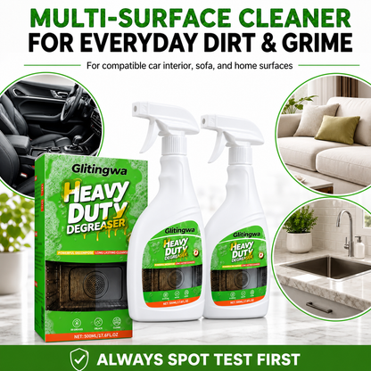Glitingwa Heavy Duty Kitchen Degreaser Spray | Cuts Grease on Stoves, Range Hoods & Grills