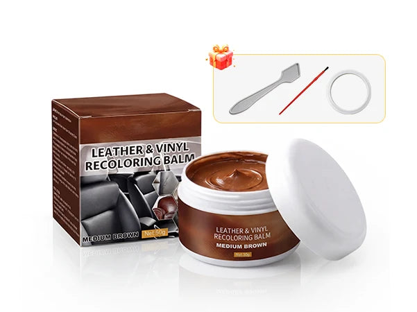 🥳2026 HOT SALE🥳💞50K+ SOLD!🛋️✨ 53% OFF! Leather Repair Paste – Fills scratches & scuffs, restores texture. Available in multiple colours. Save your favourite sofa! 💺🛡️