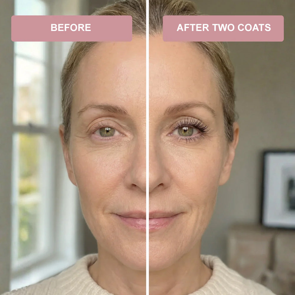 Glitingwa® Waterproof Fibre Mascara💧  – Volume & Length without Clumping for Dramatic Moments