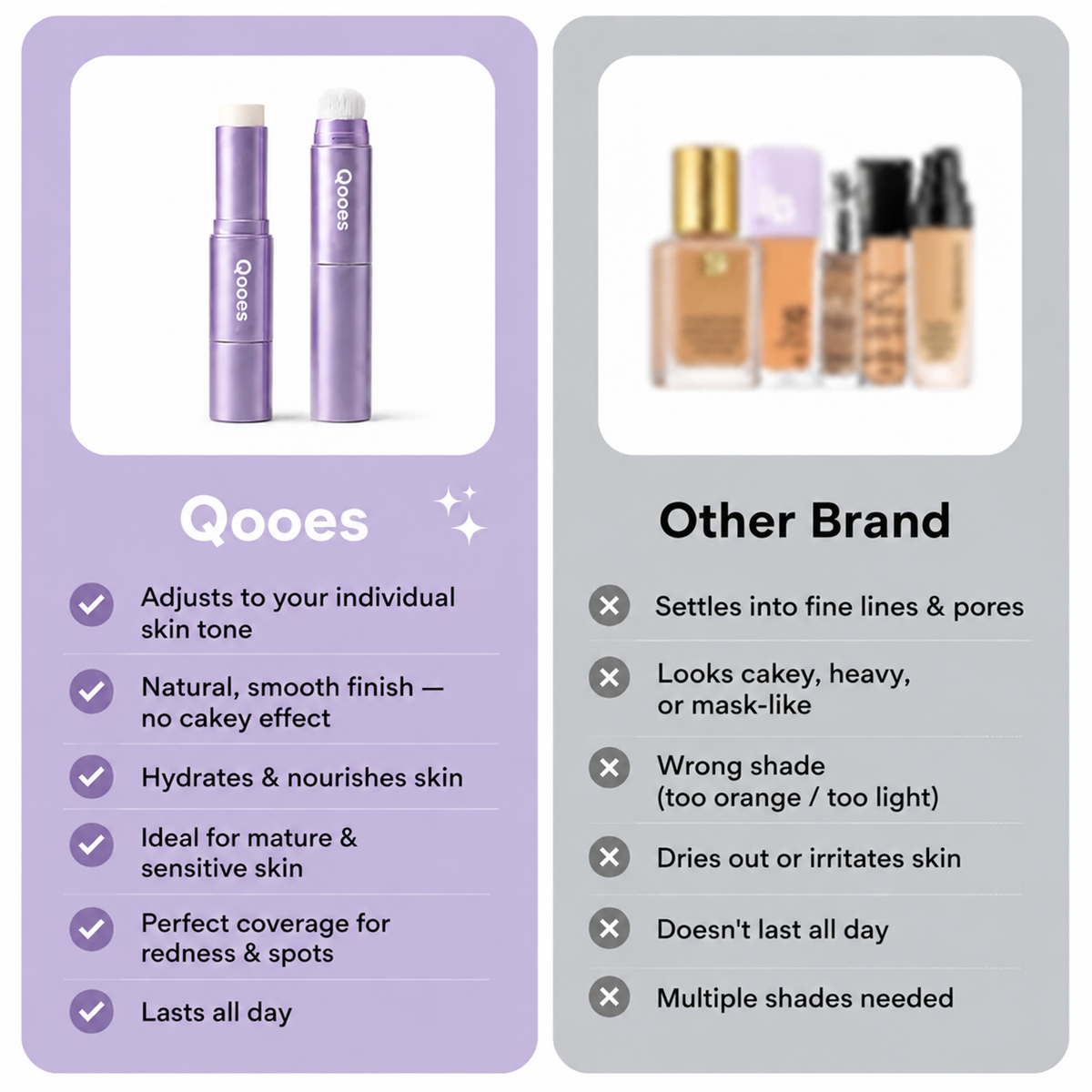 Changing Foundation Stick