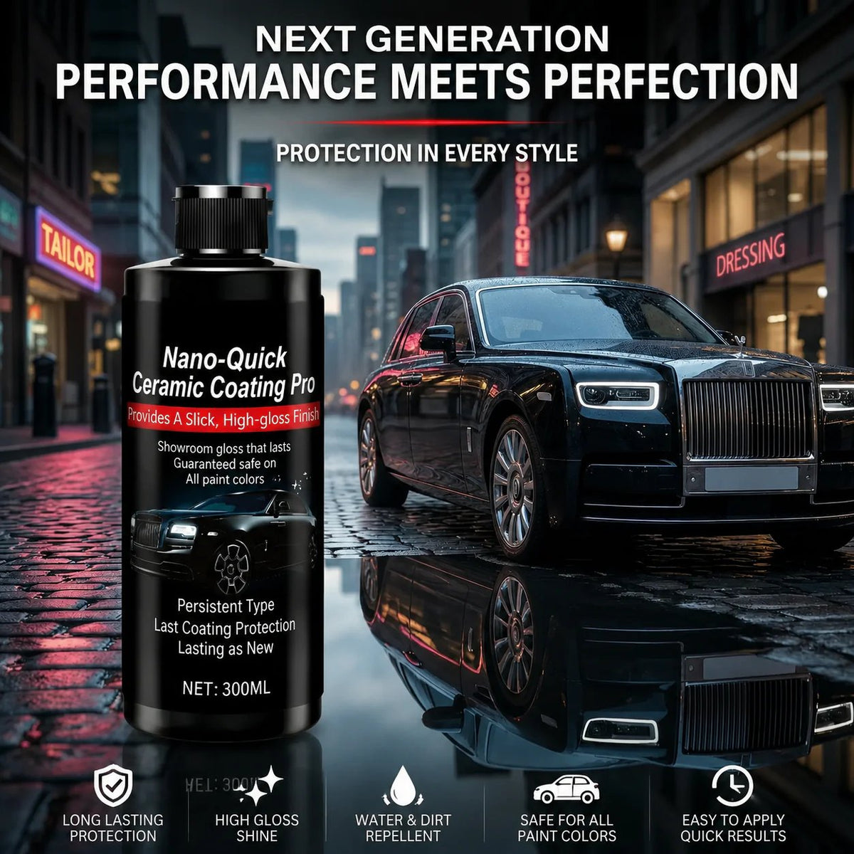 Automotive Nano Ceramic Coating Spray