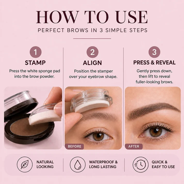 Brow Stamp – Fuller-Looking Brows in Seconds