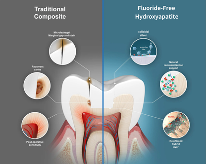 Oracresta Fluoride-Free Hydroxyapatite Tooth Armor Drops & Enamel Repair, Whitening