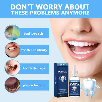 Oracresta Fluoride-Free Hydroxyapatite Tooth Armor Drops & Enamel Repair, Whitening