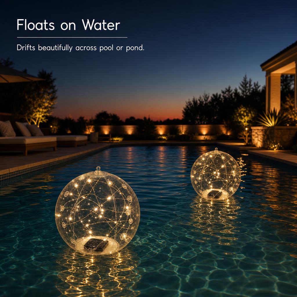 NESLEMY™ Solar Pool Lights