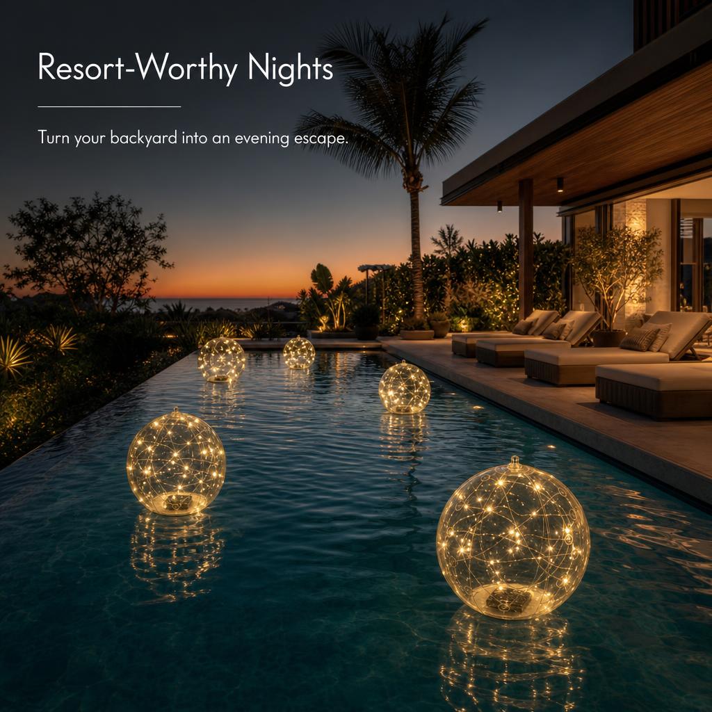 NESLEMY™ Solar Pool Lights