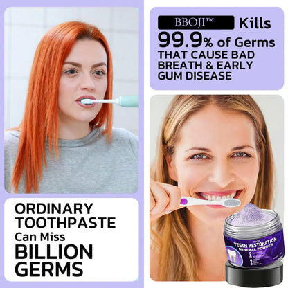 🎁BBOJI™ Limited-Time Offer🎁 - Don't miss out! Tooth Repair Mineral Powder (Treats periodontitis and oral ulcers, prevents tooth loss, and repairs gum recession)