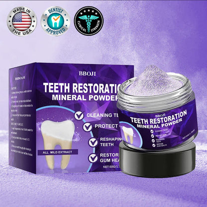 🎁BBOJI™ Limited-Time Offer🎁 - Don't miss out! Tooth Repair Mineral Powder (Treats periodontitis and oral ulcers, prevents tooth loss, and repairs gum recession)
