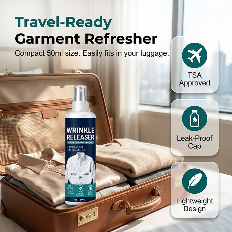 ✨Last Day 49 % OFF👔 Instant wrinkle release – no iron, travel-ready, static-free & fresh