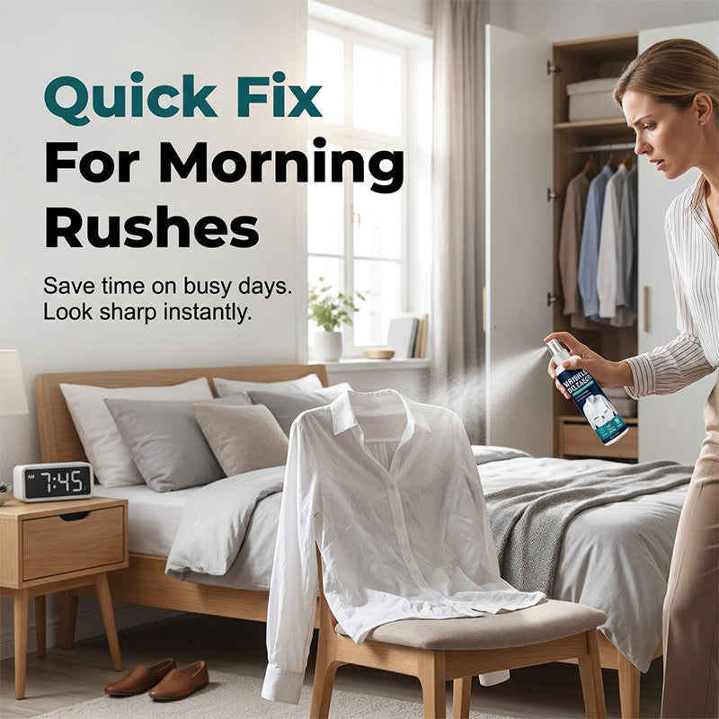 ✨Last Day 49 % OFF👔 Instant wrinkle release – no iron, travel-ready, static-free & fresh