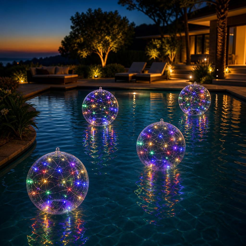 NESLEMY™ Solar Pool Lights