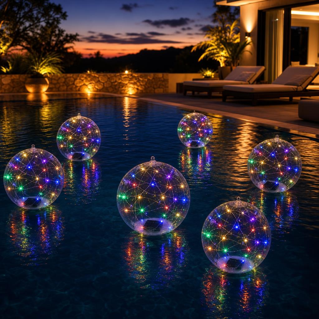 NESLEMY™ Solar Pool Lights