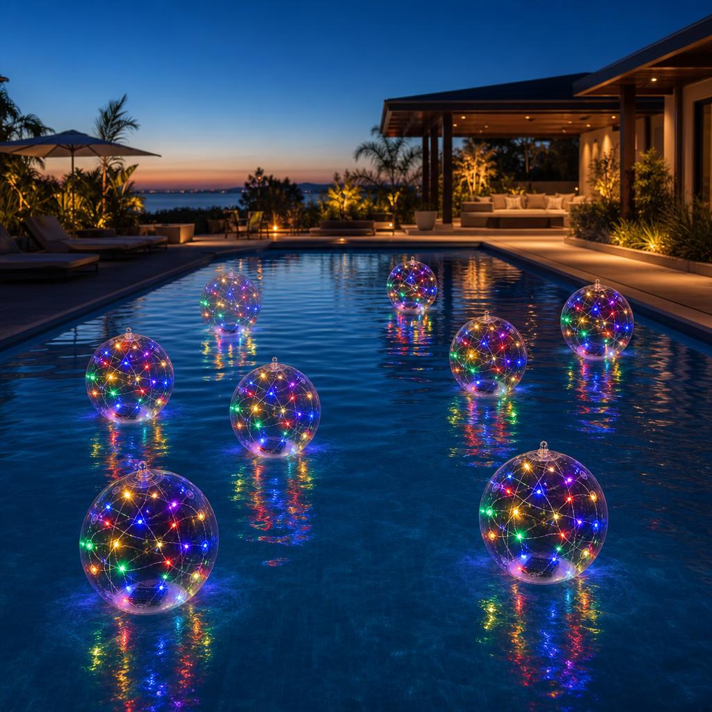 NESLEMY™ Solar Pool Lights