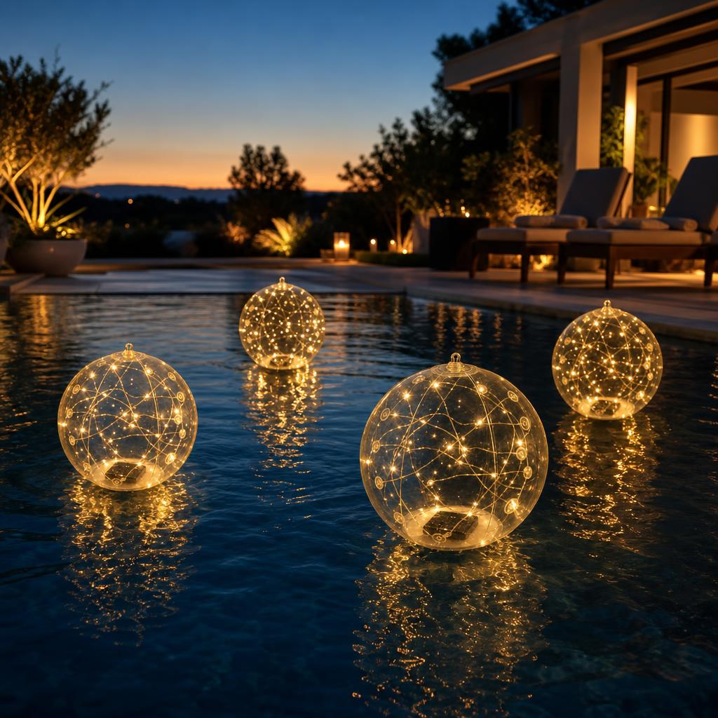 NESLEMY™ Solar Pool Lights